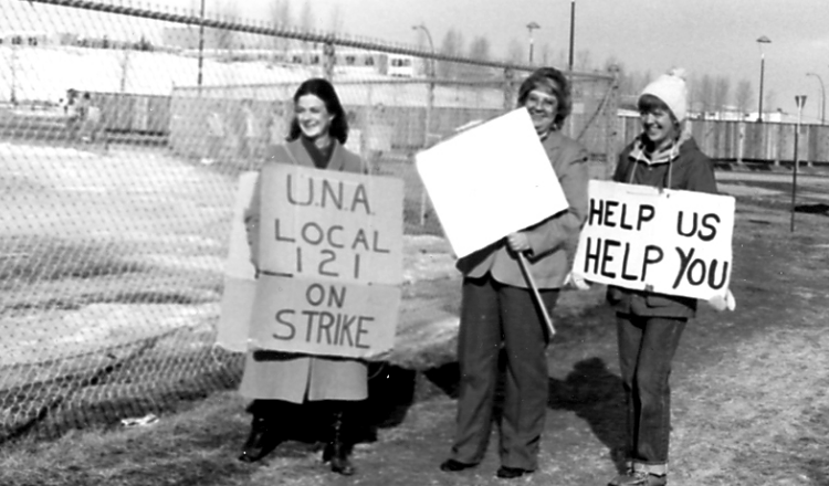 Local 121 on strike